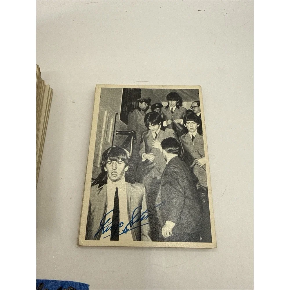 Large Lot of 101 1964 Topps The Beatles B&W Series 2 Color Trading Cards Poor